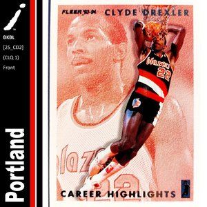 Portland Trailblazers (Clyde Drexler) - BKBL [25_CD2]